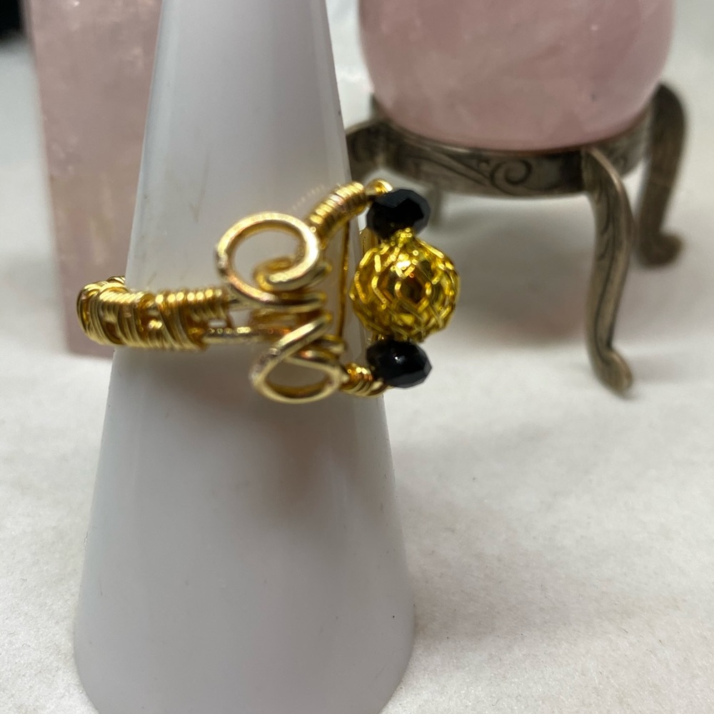 Handmade wire wrapped ring - Picture 4 of 6